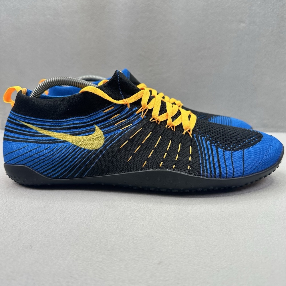Nike Free HyperFeel TR Mens Size 12 Shoes Black / Military Blue Running Knit